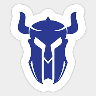 Bull Head Armour Warrior Design Sticker